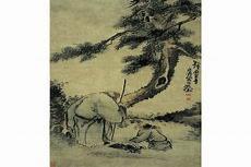 玉雕松下问童子寓意